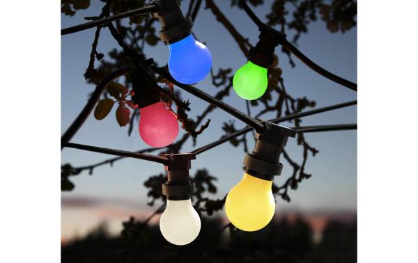 Schönenberger Lichterkette Party-Deco, 1000 cm, Mehrfarbig